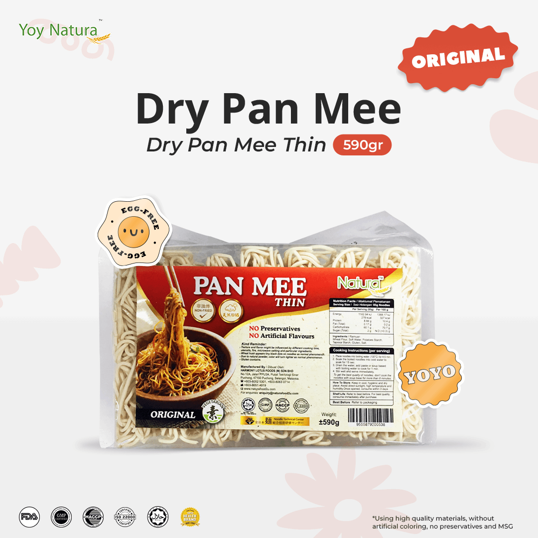 Dry Pan Mee Thin